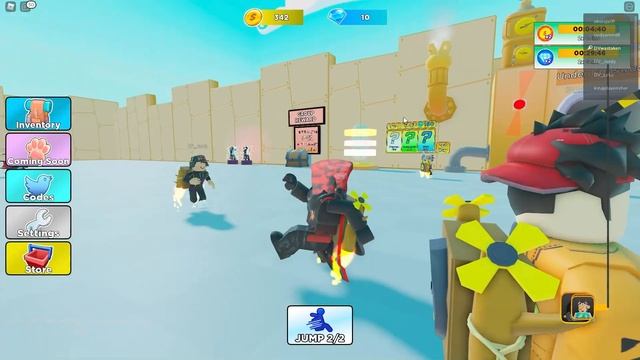 Reached the End in Jetpack Jumpers! смотреть онлайн