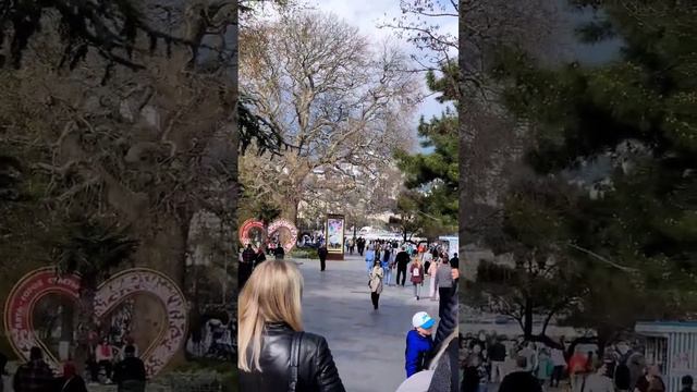 Крым сегодня. Обстановка. В Ялте полно людей. Отдых в Крыму 2023 смотреть онлайн