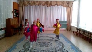 Башкирский танец с платками