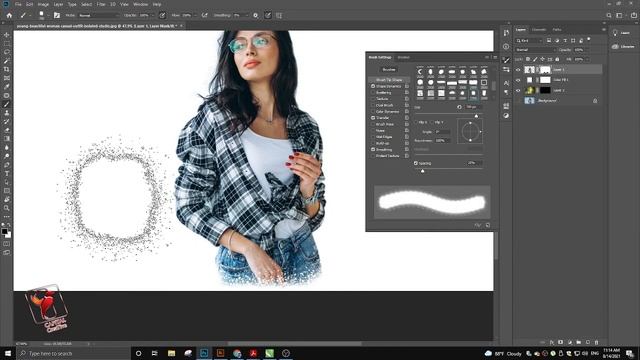The Amazing Splatter Brush Effect for Portraits in Photoshop смотреть онлайн