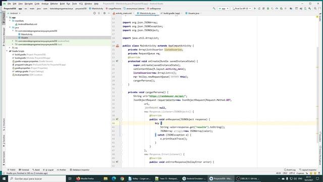 Curso de Android con Java: Volley - Cargar un RecyclerView con datos recuperados de Internet смотреть онлайн