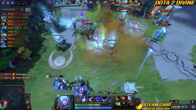 🔥 MOST EPIC MEGA CREEPS COMEBACK - WTF 1Carry5 Luna 2x Rapier + Deadalus vs Pro TB 7.29 Dota 2 смотреть онлайн