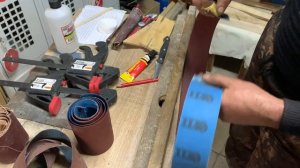 Как склеить ленту на Гриндер