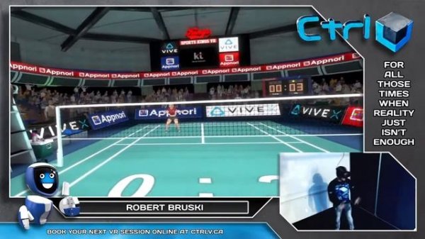 Badminton Kings VR | VR Gameplay | E151 | Ctrl V Virtual Reality Arcade