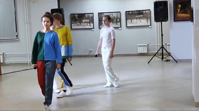 Grande amore Выступление в картинной галерее смотреть онлайн