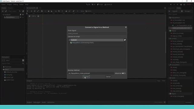 How to Create a Simple Popup Menu in Godot смотреть онлайн