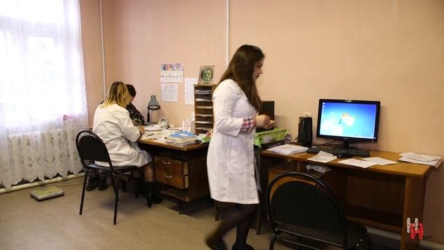 Кабинет поликлиники №1. Здесь можно пройти медкомиссию и получить водительскую справку смотреть онлайн