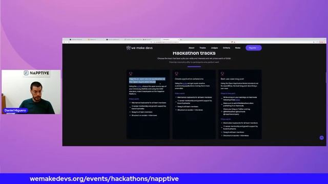Napptive Hackathon Livestream - QnA, Demos & More! смотреть онлайн