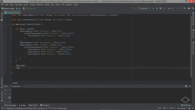 Como usar any em coleções em Kotlin смотреть онлайн