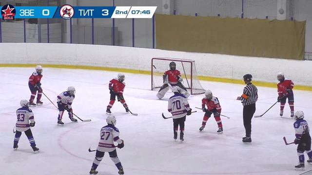 ХК Звезда 2011 - ХК Титаны 2011 / первенство города Новосибирска / 05.12.2021г. смотреть онлайн
