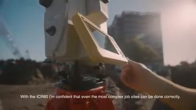 Leica iCON iCR80 Robotic Total Station смотреть онлайн