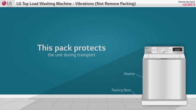 [LG Top Load Washer] - Vibration (Not remove packing) смотреть онлайн