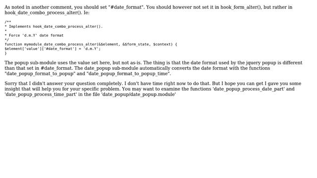 Drupal: Using Date Popup widget with custom format Date field (3 Solutions!!) смотреть онлайн