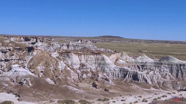 Каменный Лес / Petrified Forest / Аризона / 4K смотреть онлайн
