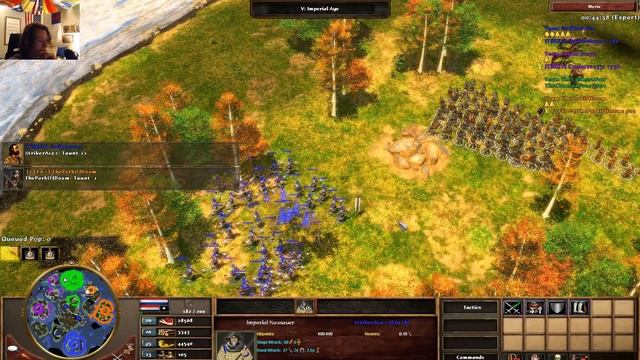 4 Player FREE FOR ALL Gandalf's Isles CUSTOM MAP | Age of Empires III смотреть онлайн