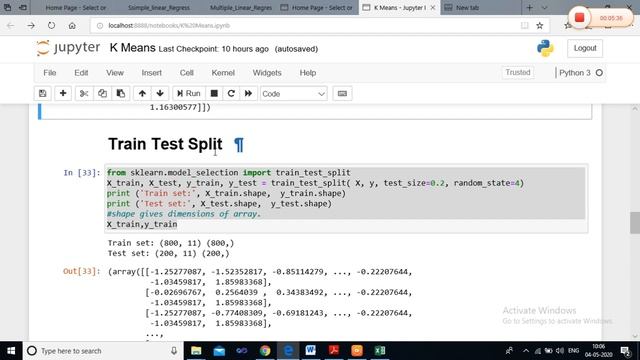 How to Implement K means Clustering Algorithm in Python смотреть онлайн