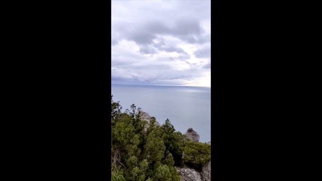 Вид на Новый Свет с горы Караул-Оба. Крым. Кутлакская бухта..mp4 смотреть онлайн