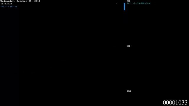 logstalgia - iptables - perl - syslog - 1 day in a firewall | ~3h смотреть онлайн