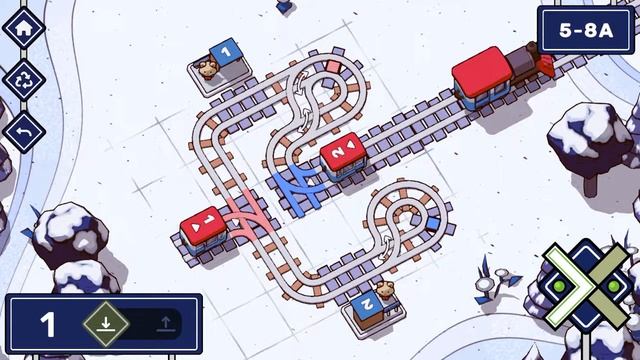 Railbound Level 5-8A Walkthrough смотреть онлайн