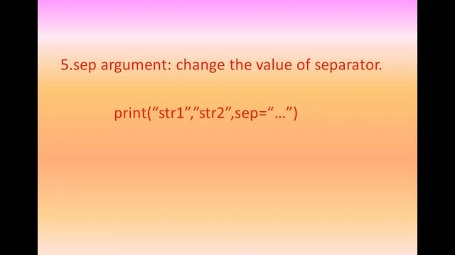 print() Function in Python смотреть онлайн