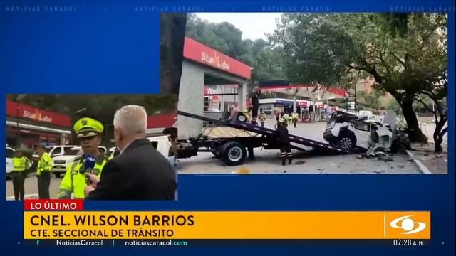 Así fue el impresionante accidente que cobró la vida de un joven de 19 años en Bogotá смотреть онлайн