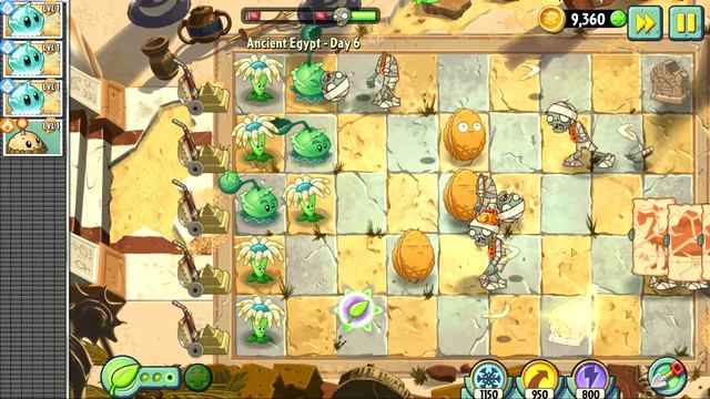 (PVZ 2)(НОМЕР 3)ДРЕВНИЙ ЕГИПЕТ.ГАРГАНТЮА.