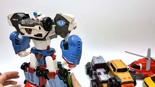 Tobot GiGaSeven DeltaTron 10 Vehicles Assemble Transformation смотреть онлайн