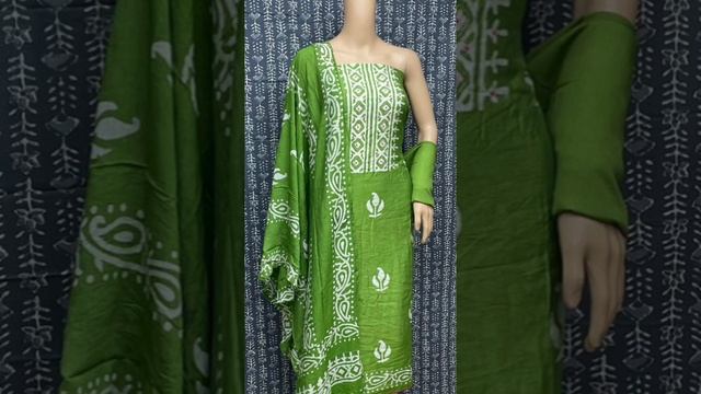*TOP* COTTON SATIN /MASLIN NECK WORK & BATIK PRINT Viral Video смотреть онлайн