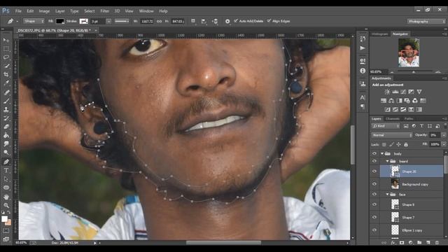 How to Create Cartoon Vector Art In Photoshop | Photoshop Tamil Tutorial | Sudhir Editz смотреть онлайн