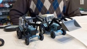 ТРАКТОРЫ в масштабе 1:43. Модели "Беларус" в разной комплектации