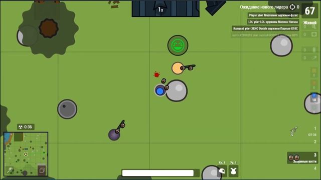 Как я Учился Играть в Surviv.io На протяжении Недели! | SURVIV.IO