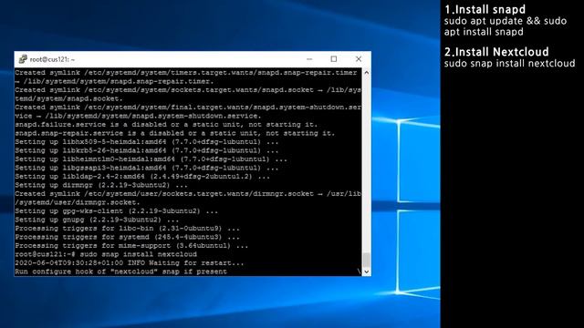 How to install Nextcloud with Snap | Ubuntu 20.04 смотреть онлайн
