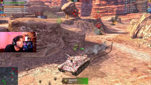 ПРИЧИНА ТВОИХ СЛЕЗ И СЛИВОВ ● 4 СИНИХ ИГРОКА В КОМАНДЕ ● WoT Blitz смотреть онлайн