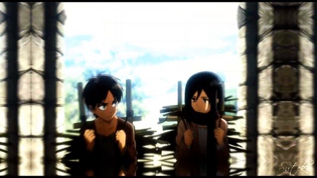 |Attack On Titan | Эрен & Микаса | Не смогла