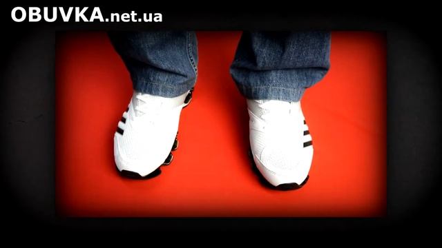 Мужские кроссовки Adidas MegaBounce белые смотреть онлайн