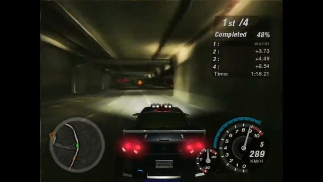 Skyline Sprint Need For Speed 8 underground 2 2004 смотреть онлайн