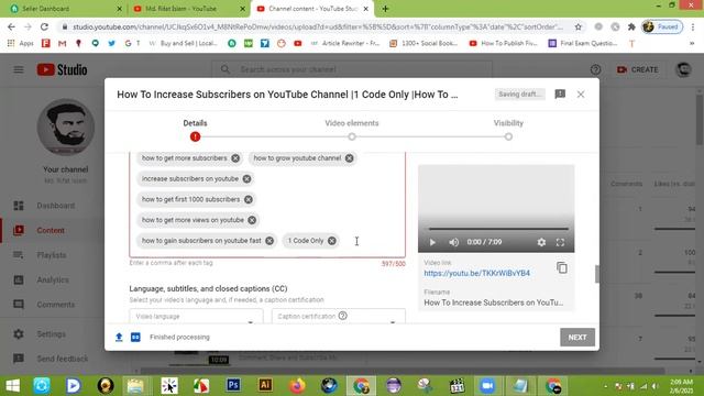 How to youtube video seo bangla tutorial | how to add keywords on youtube channel | YouTube SEO Tip смотреть онлайн