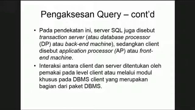 Teori 9 Basis Data Client Server - Video Tutorial Basis Data Oracle смотреть онлайн
