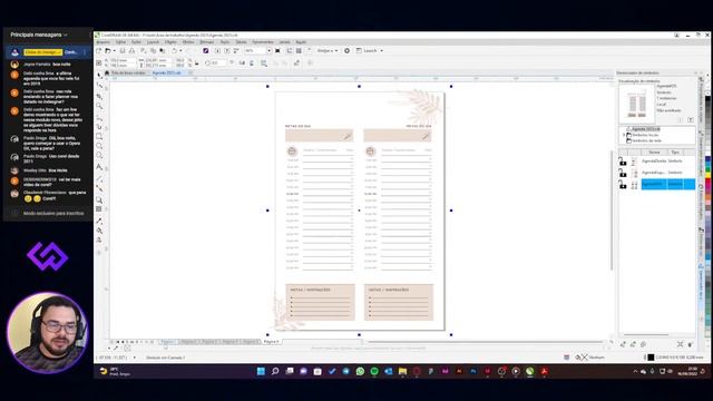? Deu certo! Criando agenda personalizada 2023 com CorelDRAW смотреть онлайн