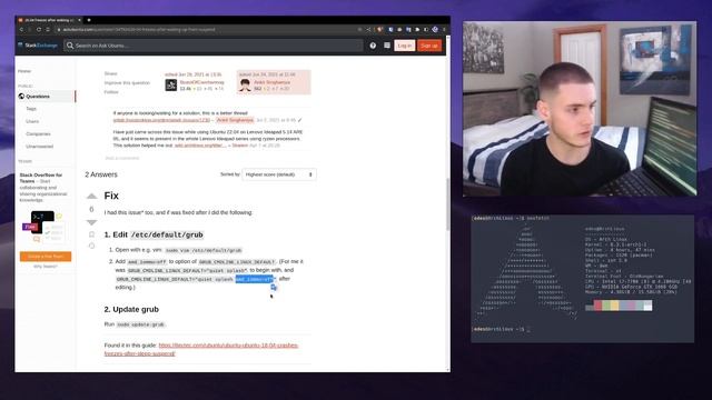 Fix freeze after suspend on Linux! смотреть онлайн