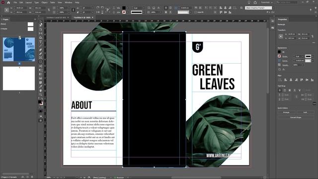 How to Trifold Brochure Design in Adobe Indesign CC смотреть онлайн