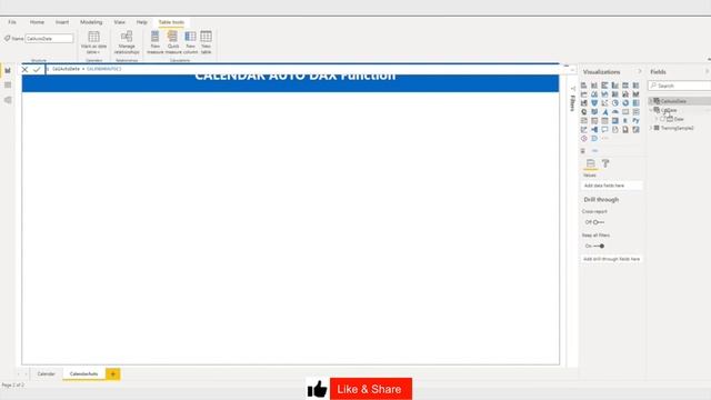 CALENDAR And CALENDARAUTO Function in DAX | CALENDAR And CALENDARAUTO Function in Power BI смотреть онлайн