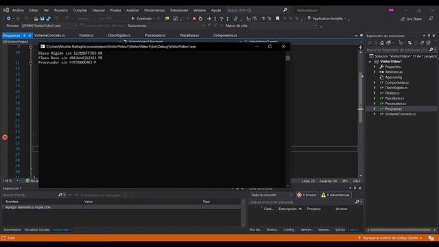 Patrón de diseño Visitor en C# смотреть онлайн