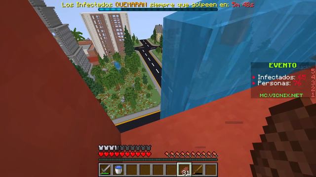 INVICTOR vs 100 ZOMBIES REALES🔴😱 APOCALIPSIS ZOMBIE MINECRAFT en DIRECTO смотреть онлайн