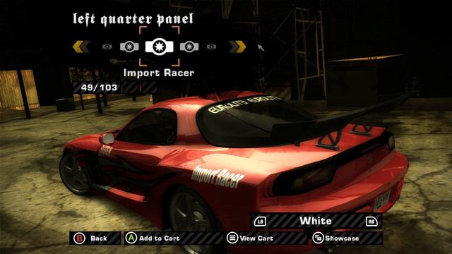 Need for Speed: Most Wanted. Mazda RX-7 customization and race. смотреть онлайн