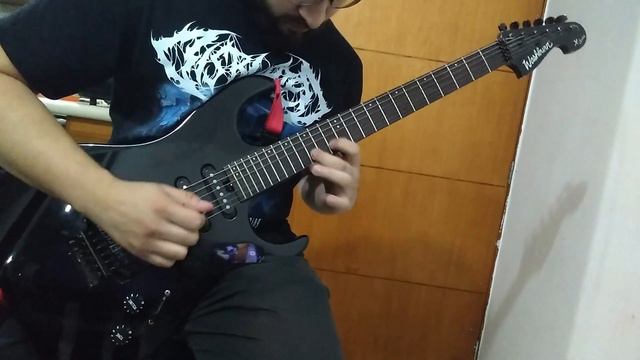 Death - Crystal Mountain guitar cover смотреть онлайн