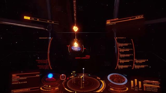 Elite Dangerous - Deadly Pirate Python Level 5 Destroyed - Torpedo Pylon + Seeker Missile Hack смотреть онлайн