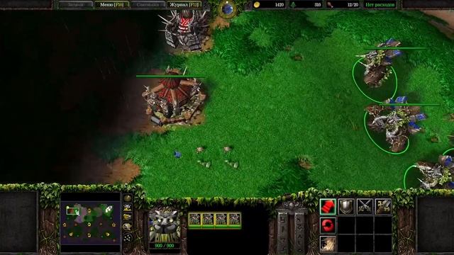 АГРЕССИЯ ДЕРЕВЬЯМИ - Тупая тактика! - Унижение сильного компьютера - Warcraft 3 Reforged смотреть онлайн
