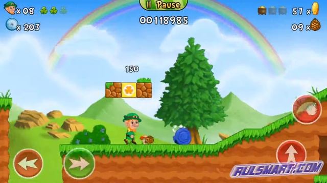 Lep's World 2 - обзор игры на Андроид по типу Марио | Аркады смотреть онлайн