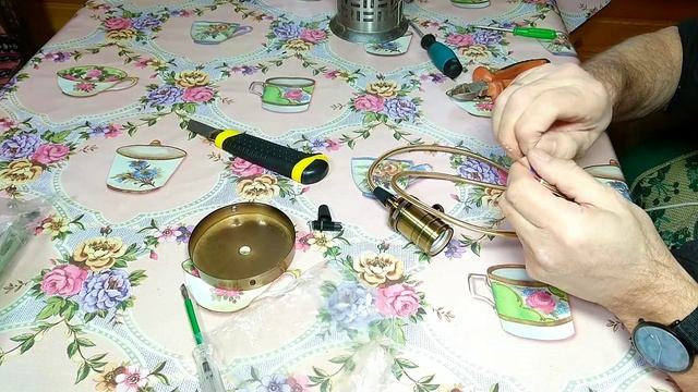 Светодиодный ретро светильник / LED retro lamp смотреть онлайн